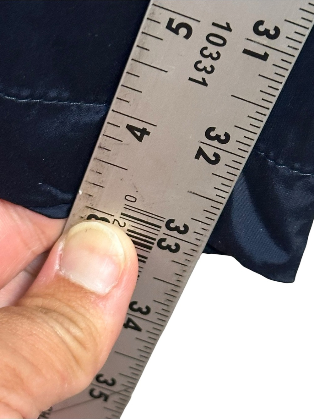 Athleta Rise Pant Women’s L Tall Navy Water Repellent Wrinkle Resistant NWT - Picture 5 of 9